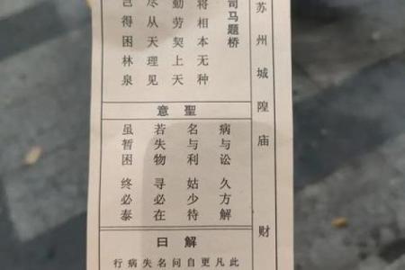 灵签第五十五签
