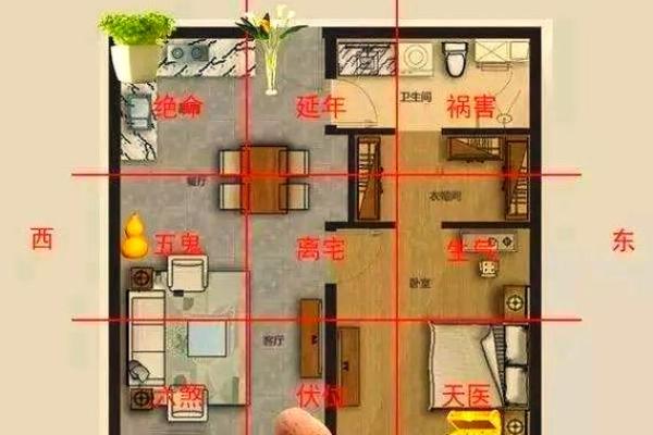 外面高里遍低的房子风水