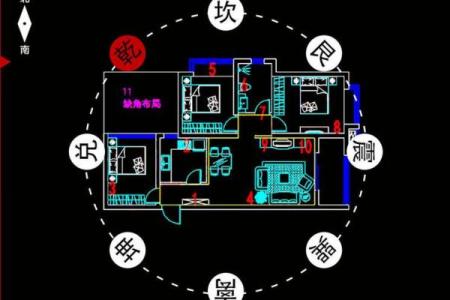 房子中间放什么旺风水
