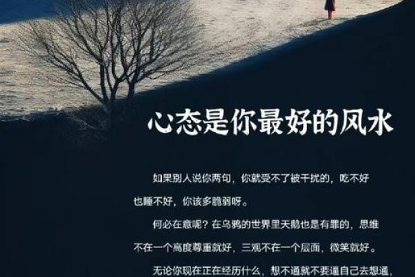 最大的风水是人心，不是风水养人，而是人养风水！