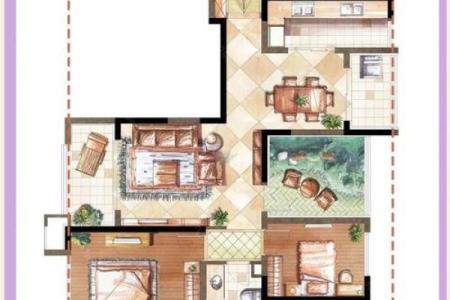 风水宅形分析：阴阳配合式房屋，风水点评