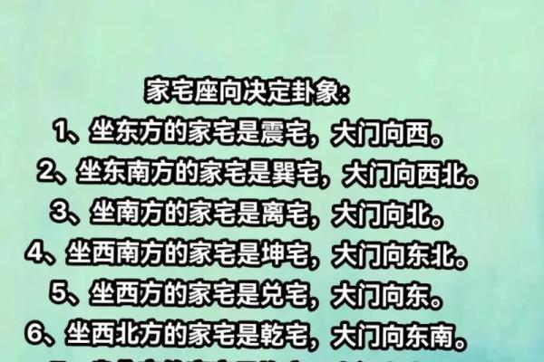 房子大门朝向风水讲究图片