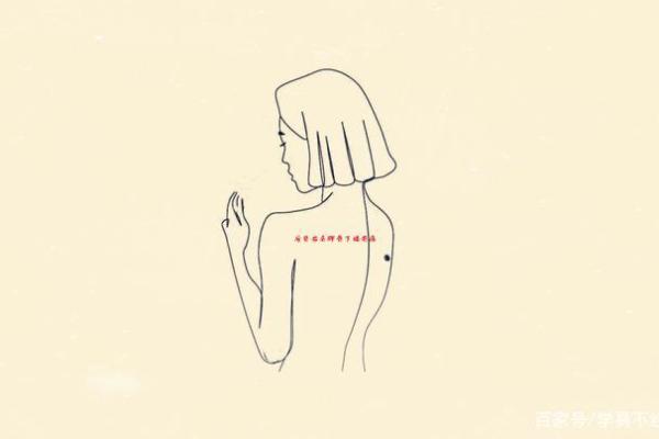 女人背部痣相图解算命 女人背部痣相图解算命