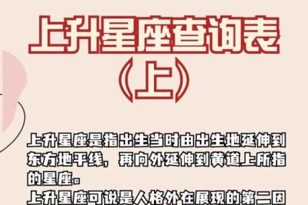 如何查自己的上升星座 如何查自己的上升星座免费