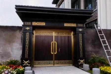 农村围墙大门风水