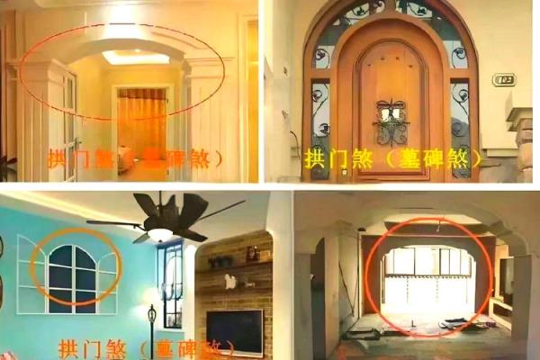 房屋装修使用拱门，风水好不好