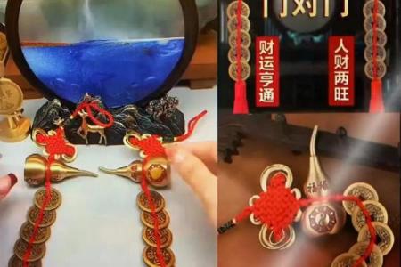 风水铜钱十帝钱可以挂在大门后面吗