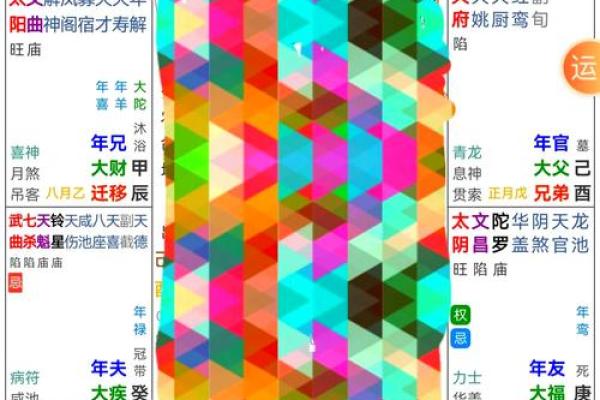 紫薇斗数星盘图片 紫薇斗数星盘图片