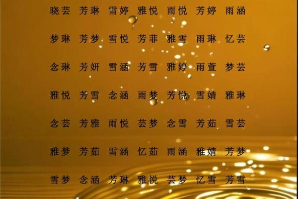 女孩取名按字辈算命