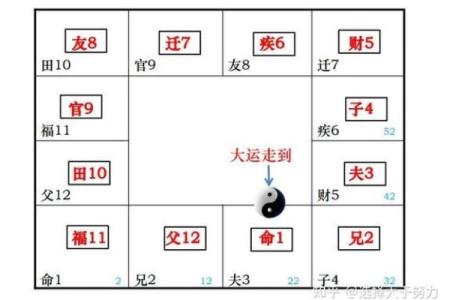 紫薇斗数宫位阴阳