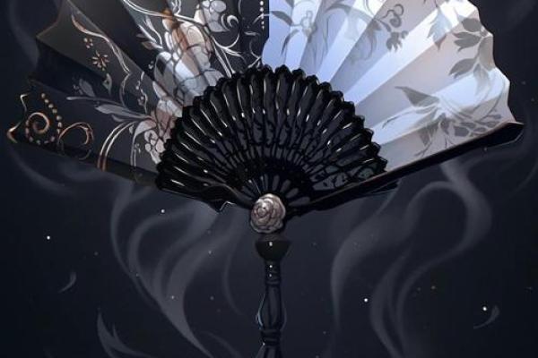 十二星座古风扇子武器